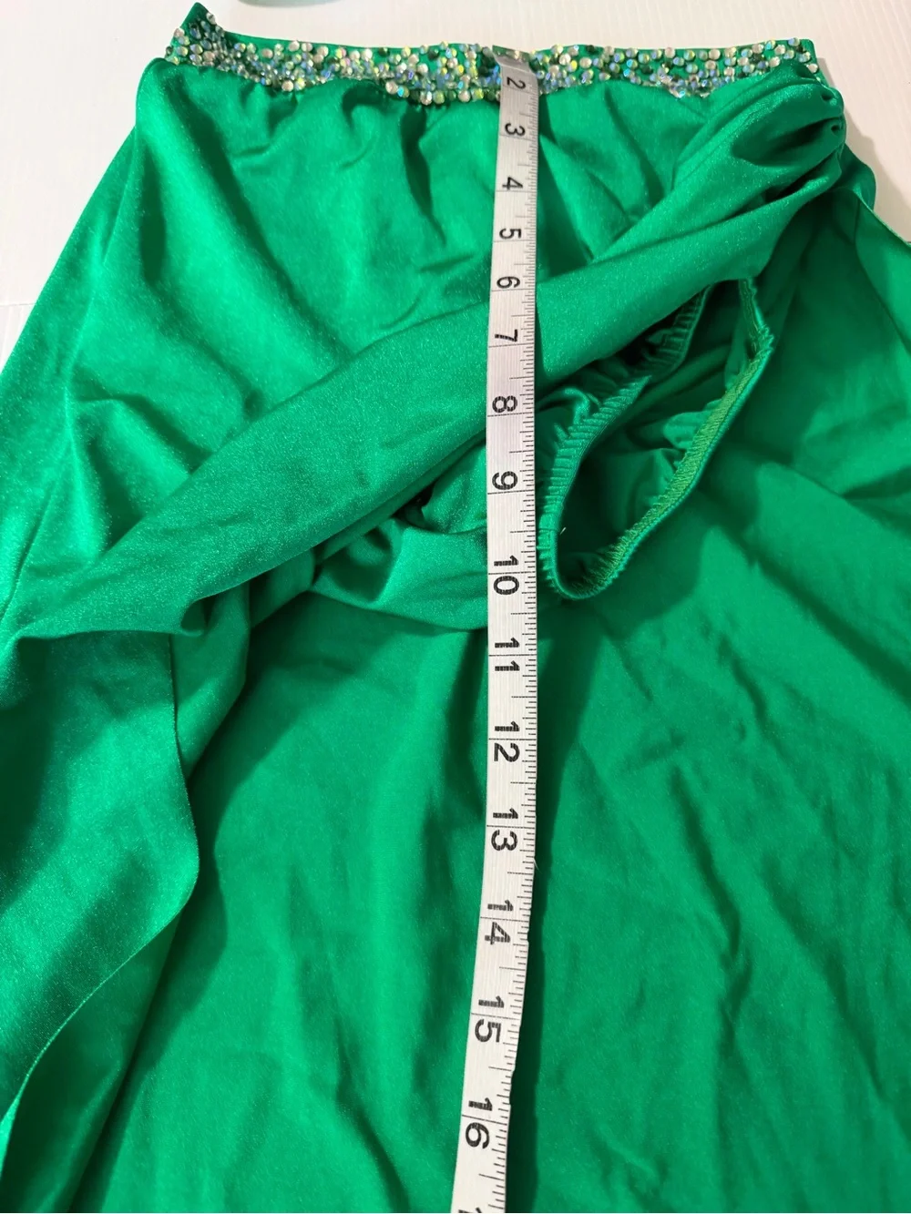 Kelle dance solo costume kelly green 2 piece custom color pop 4296 2877 SA adult